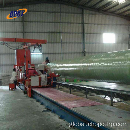 GRP pipe production equipment Fiberglass tank FRP pipe filament winding machine Supplier